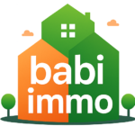 Logo de Babi Immo – Plateforme d’informations et services immobiliers en Côte d’Ivoire
