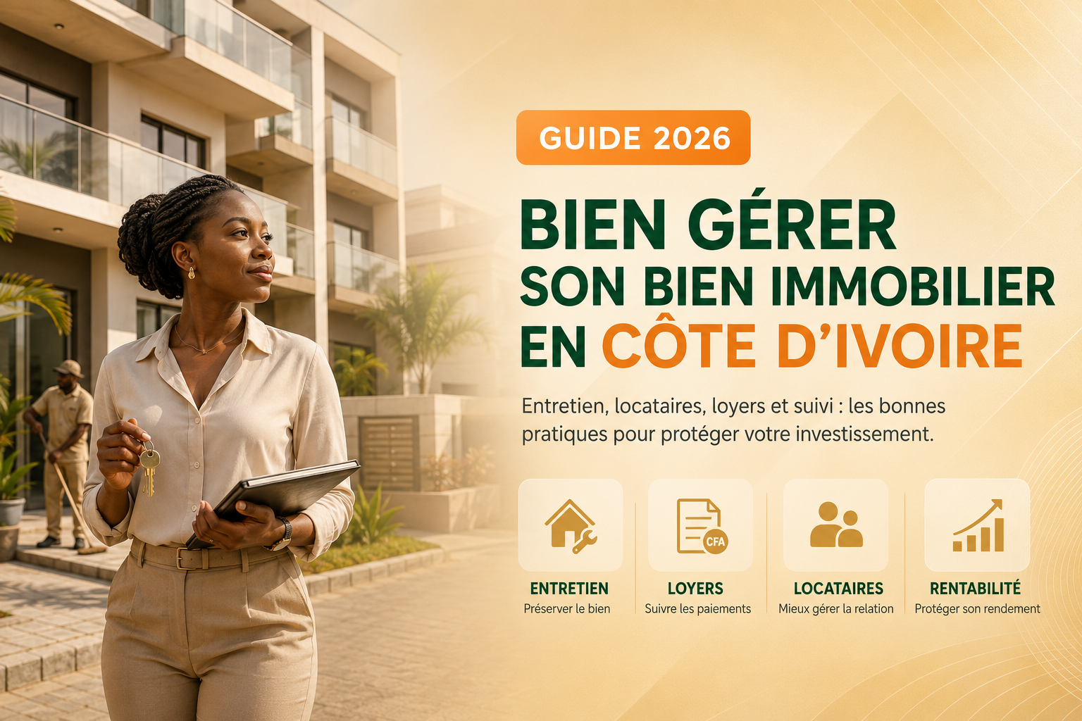 You are currently viewing Comment bien gérer son bien immobilier en Côte d’Ivoire.