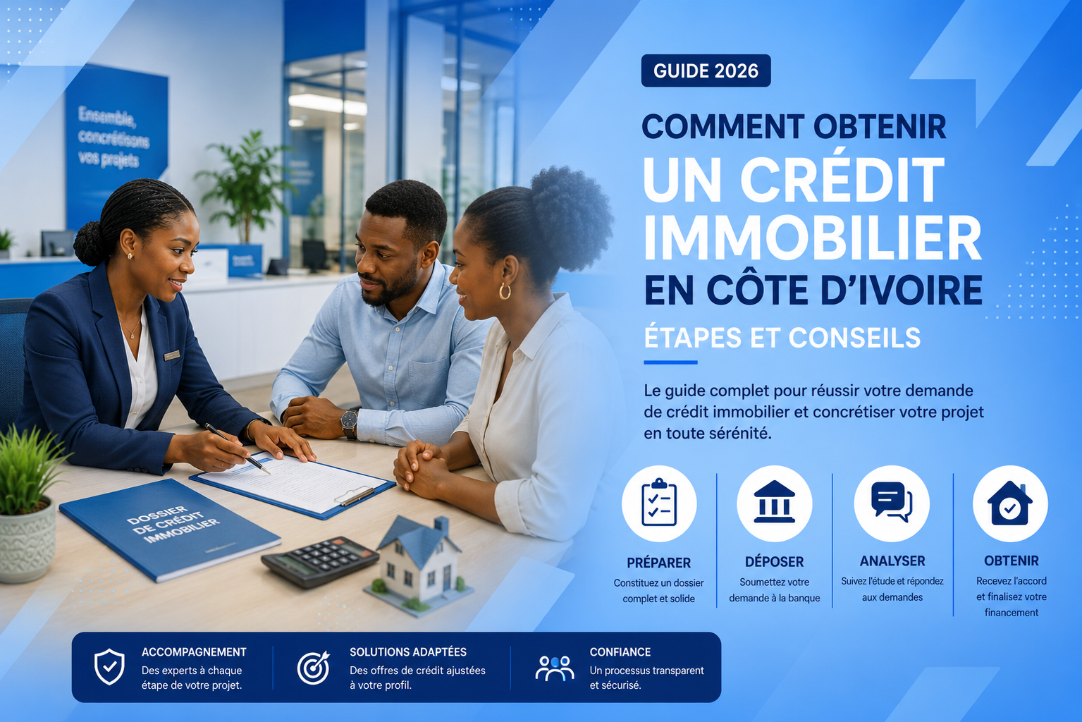 Comment obtenir un crédit immobilier en Côte d’Ivoire