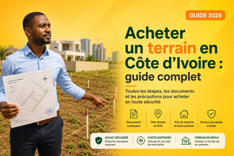 Lire la suite à propos de l’article Acheter un terrain en cote d&rsquo;ivoire guide complet 2026