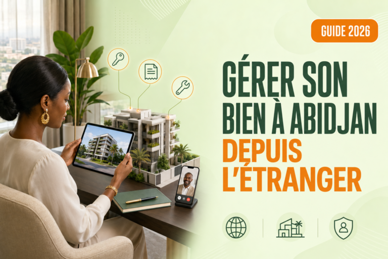Lire la suite à propos de l’article Gérer son bien immobilier à Abidjan depuis l&rsquo;étranger : le guide pratique 2026