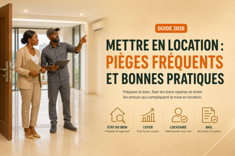 Lire la suite à propos de l’article Mettre en location un appartement à Abidjan en 2026 : pièges fréquents et bonnes pratiques