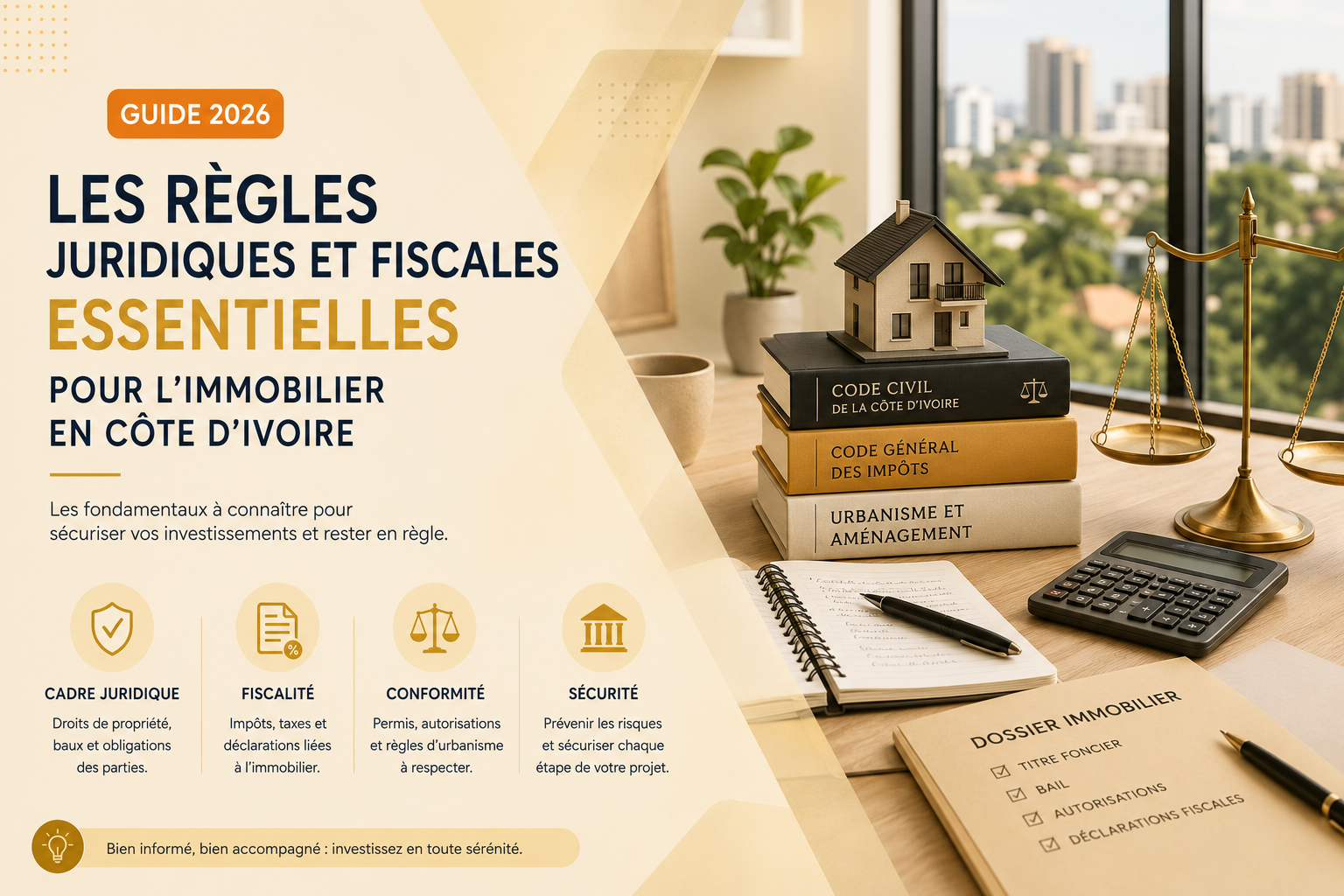 You are currently viewing Les règles juridiques et fiscales essentielles pour l’immobilier en Côte d’Ivoire