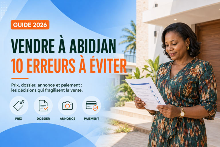 Lire la suite à propos de l’article Vendre un bien immobilier à Abidjan : 10 erreurs à éviter