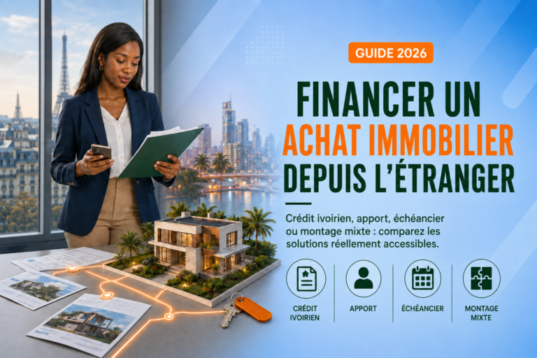 Lire la suite à propos de l’article Financer un achat immobilier en Côte d’Ivoire depuis l’étranger : quelles solutions ?